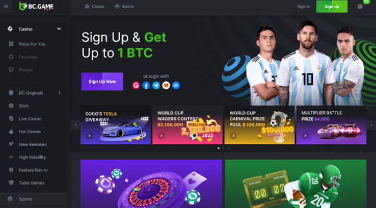 BC.Game Mobile App Gaming on the Go